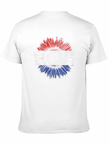 Dutch Flag Sunflower Graphic Tee