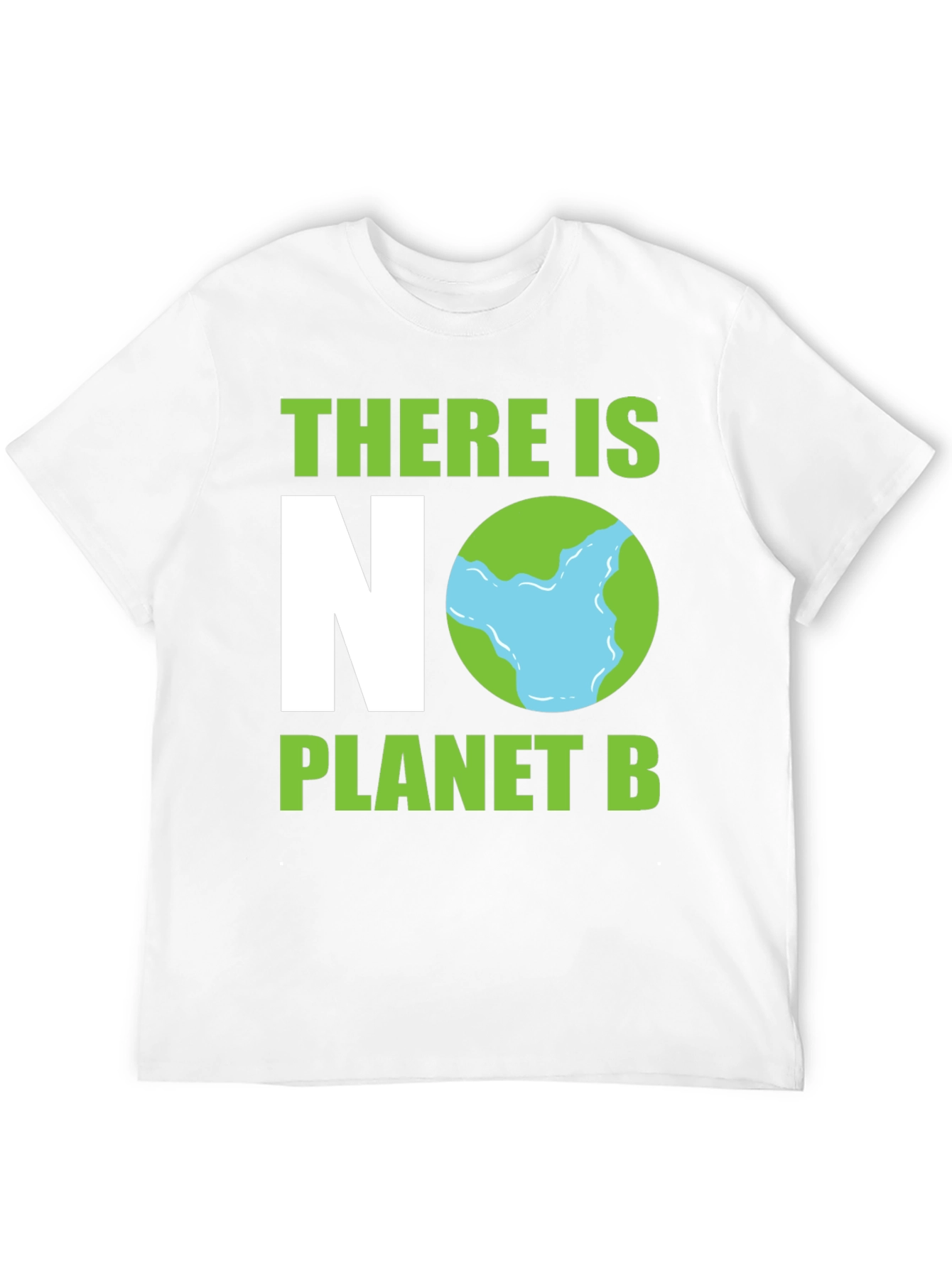 No Planet B Graphic Tee - Earth Conservation T-Shirt