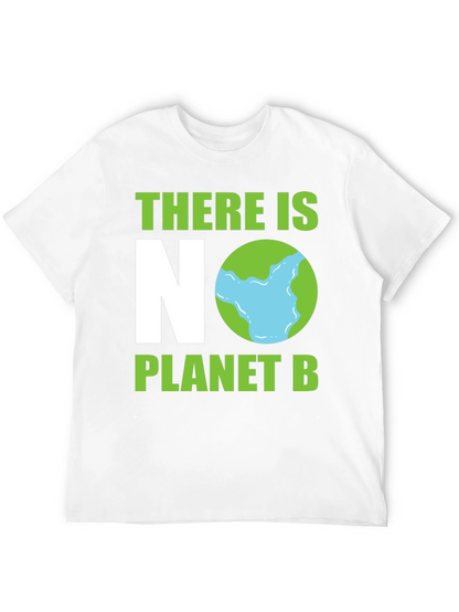 No Planet B Graphic Tee - Earth Conservation T-Shirt