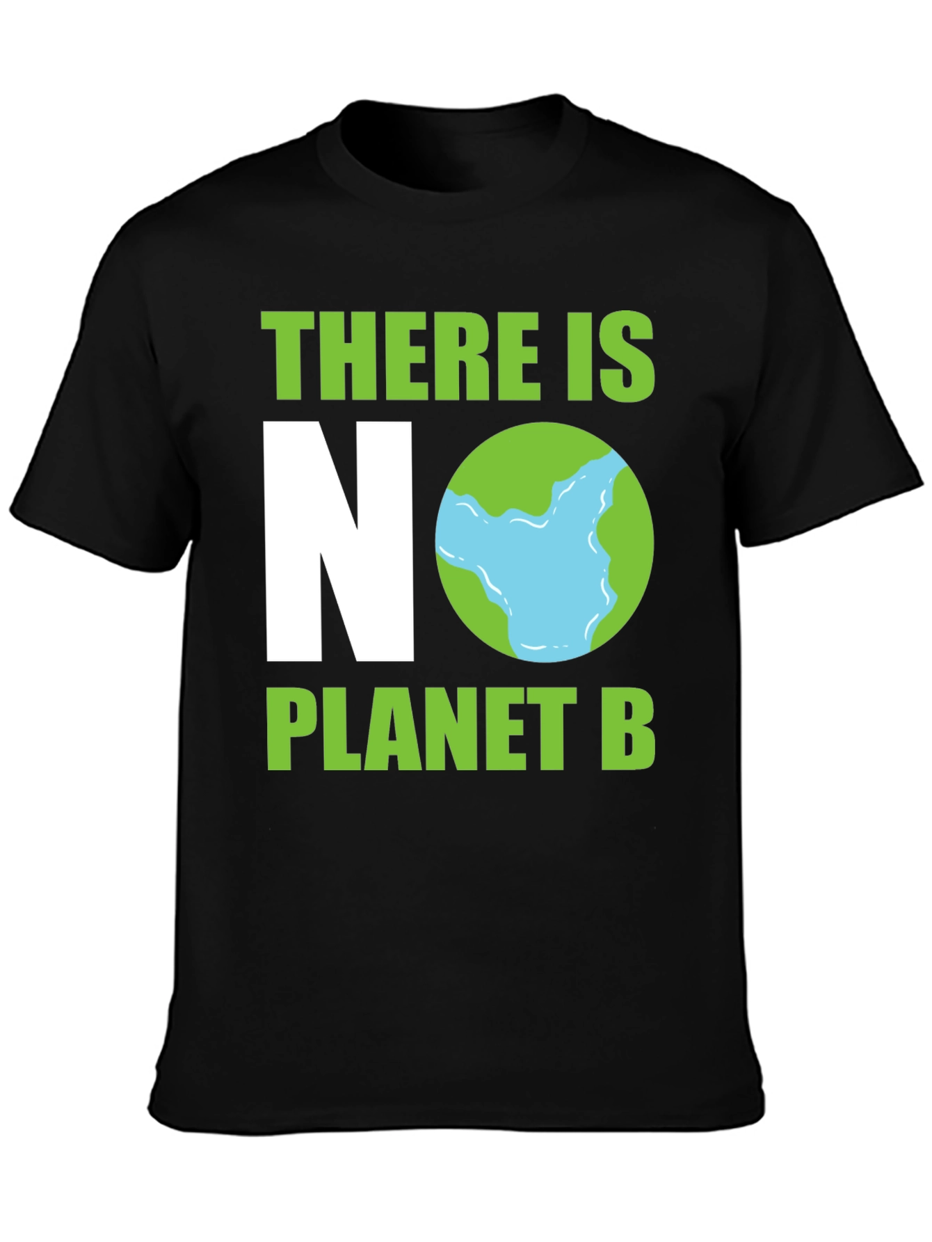 No Planet B Graphic Tee - Earth Conservation T-Shirt
