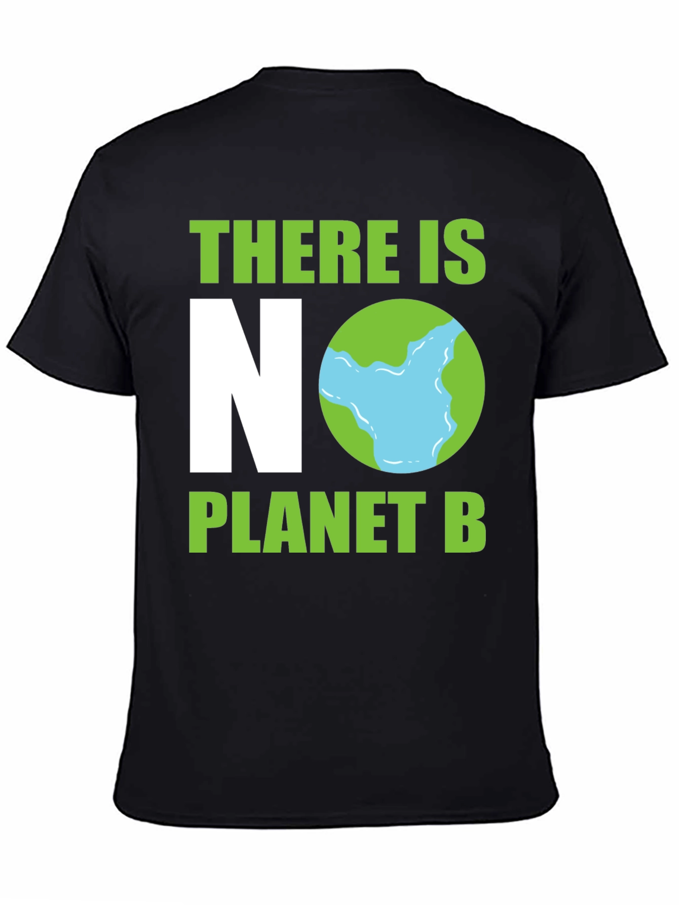 No Planet B Graphic Tee - Earth Conservation T-Shirt