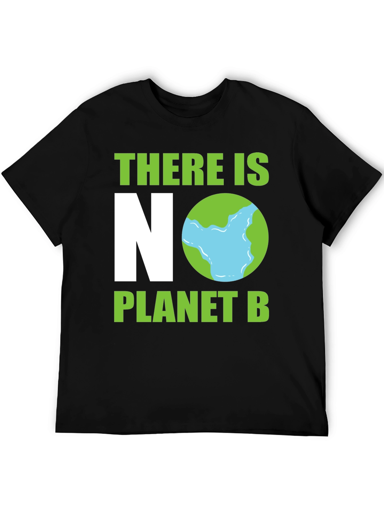 No Planet B Graphic Tee - Earth Conservation T-Shirt