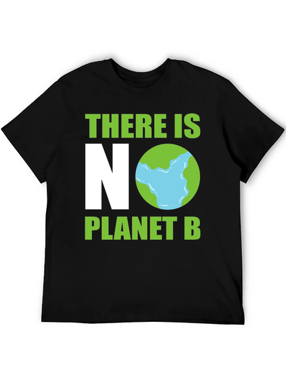 No Planet B Graphic Tee - Earth Conservation T-Shirt