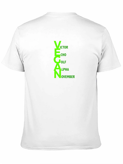 Vegan T-Shirt - Funny Acronym Design - Unisex