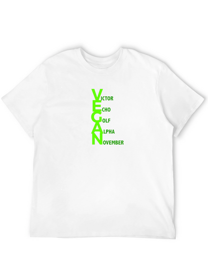Vegan T-Shirt - Funny Acronym Design - Unisex
