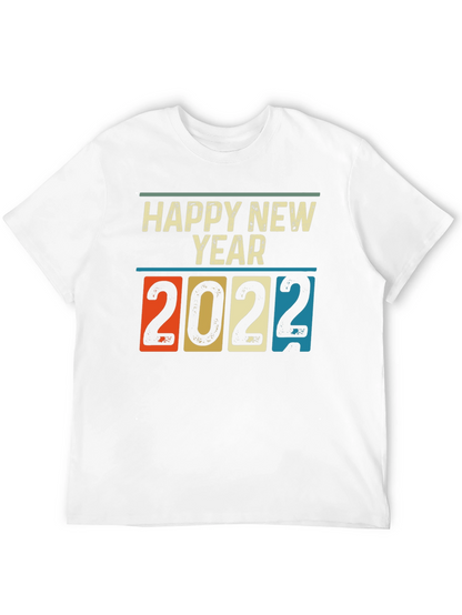 Retro Happy New Year 2022 T-Shirt