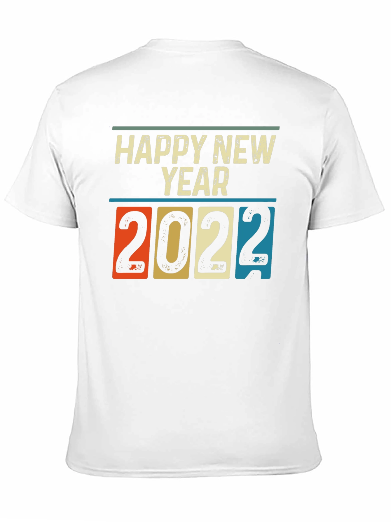 Retro Happy New Year 2022 T-Shirt