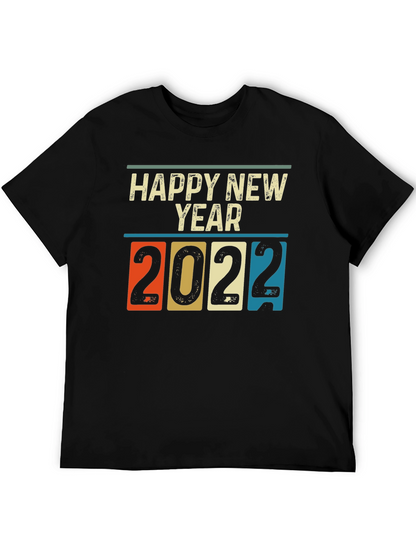Retro Happy New Year 2022 T-Shirt