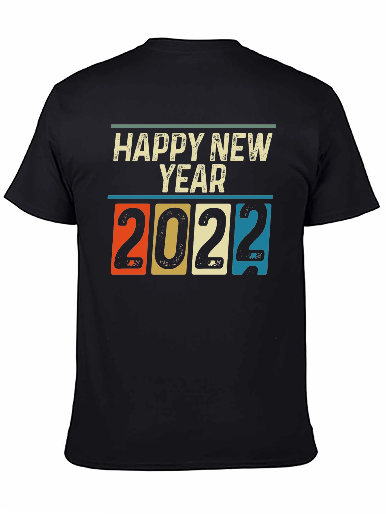 Retro Happy New Year 2022 T-Shirt