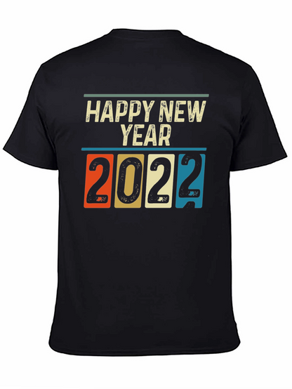 Retro Happy New Year 2022 T-Shirt