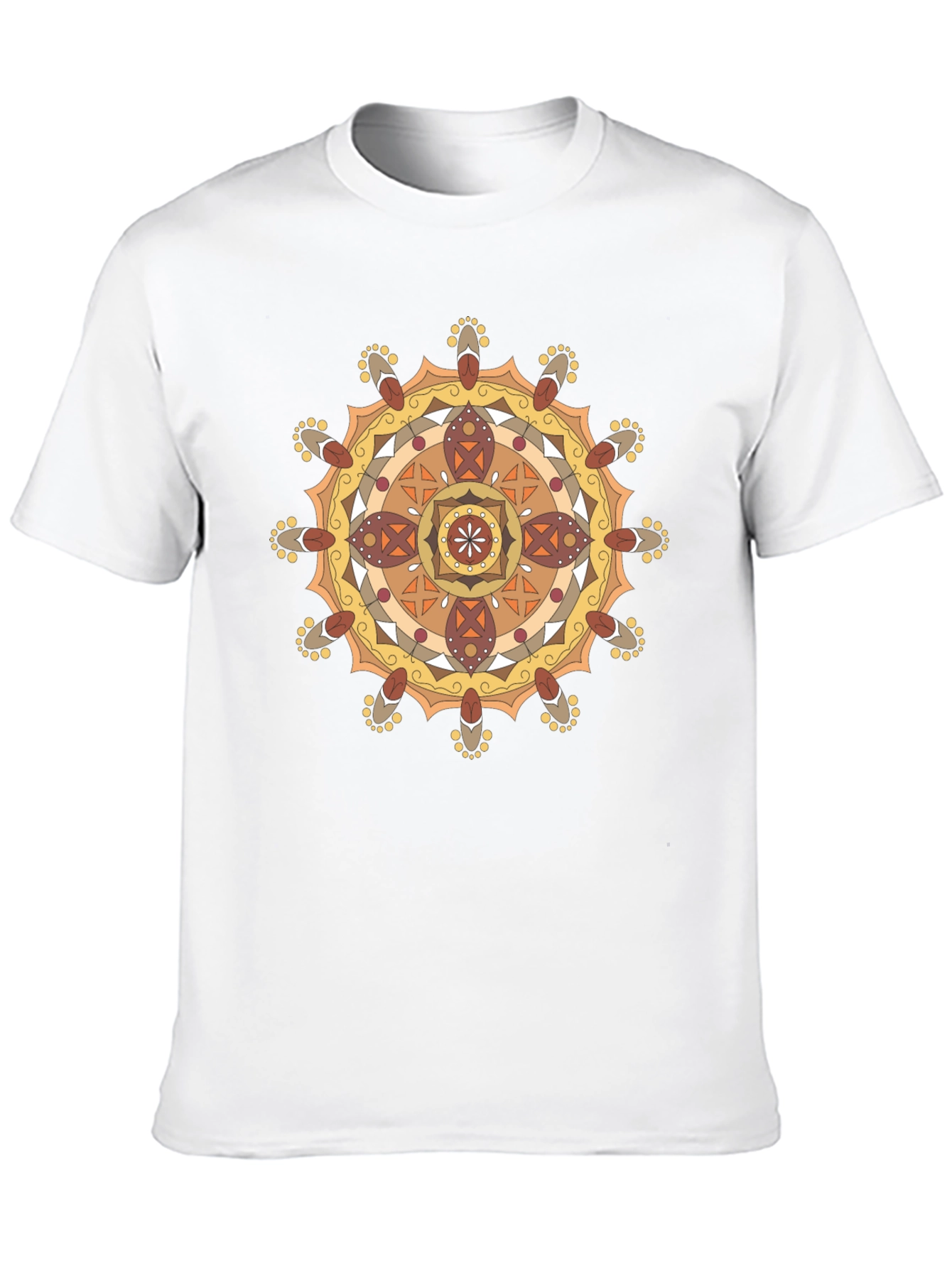 Mandala Graphic Black T-Shirt