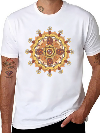 Mandala Graphic Black T-Shirt