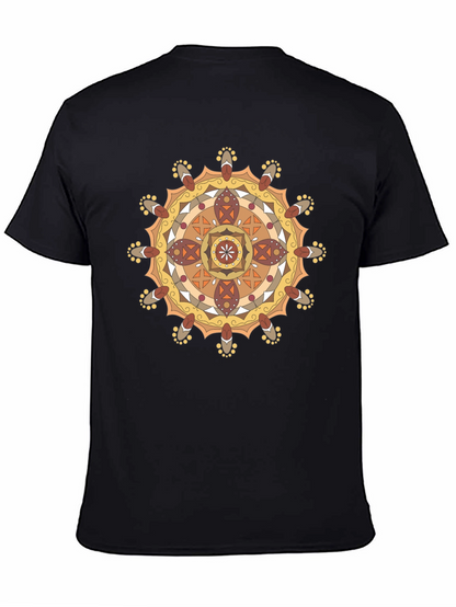 Mandala Graphic Black T-Shirt