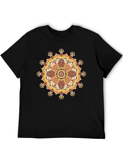 Mandala Graphic Black T-Shirt