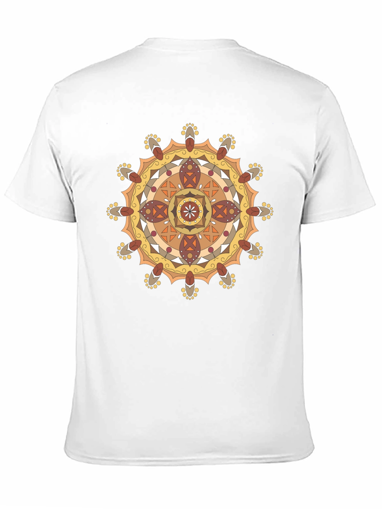 Mandala Graphic Black T-Shirt