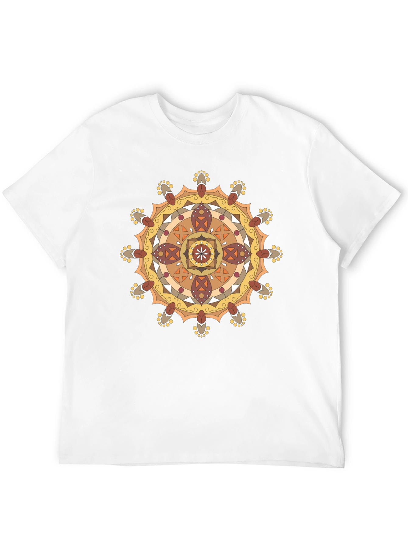 Mandala Graphic Black T-Shirt