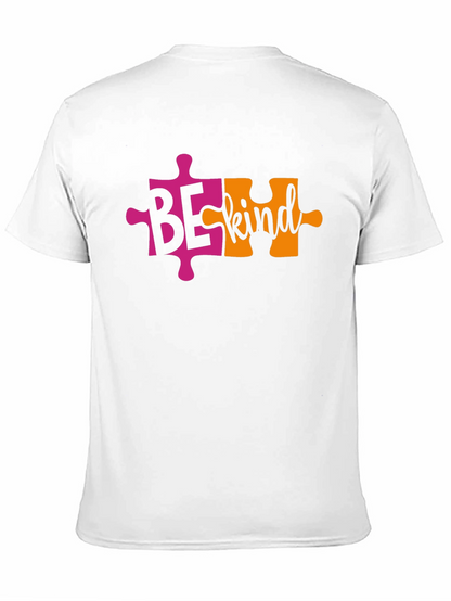 Be Kind Autism Awareness Puzzle Piece T-Shirt