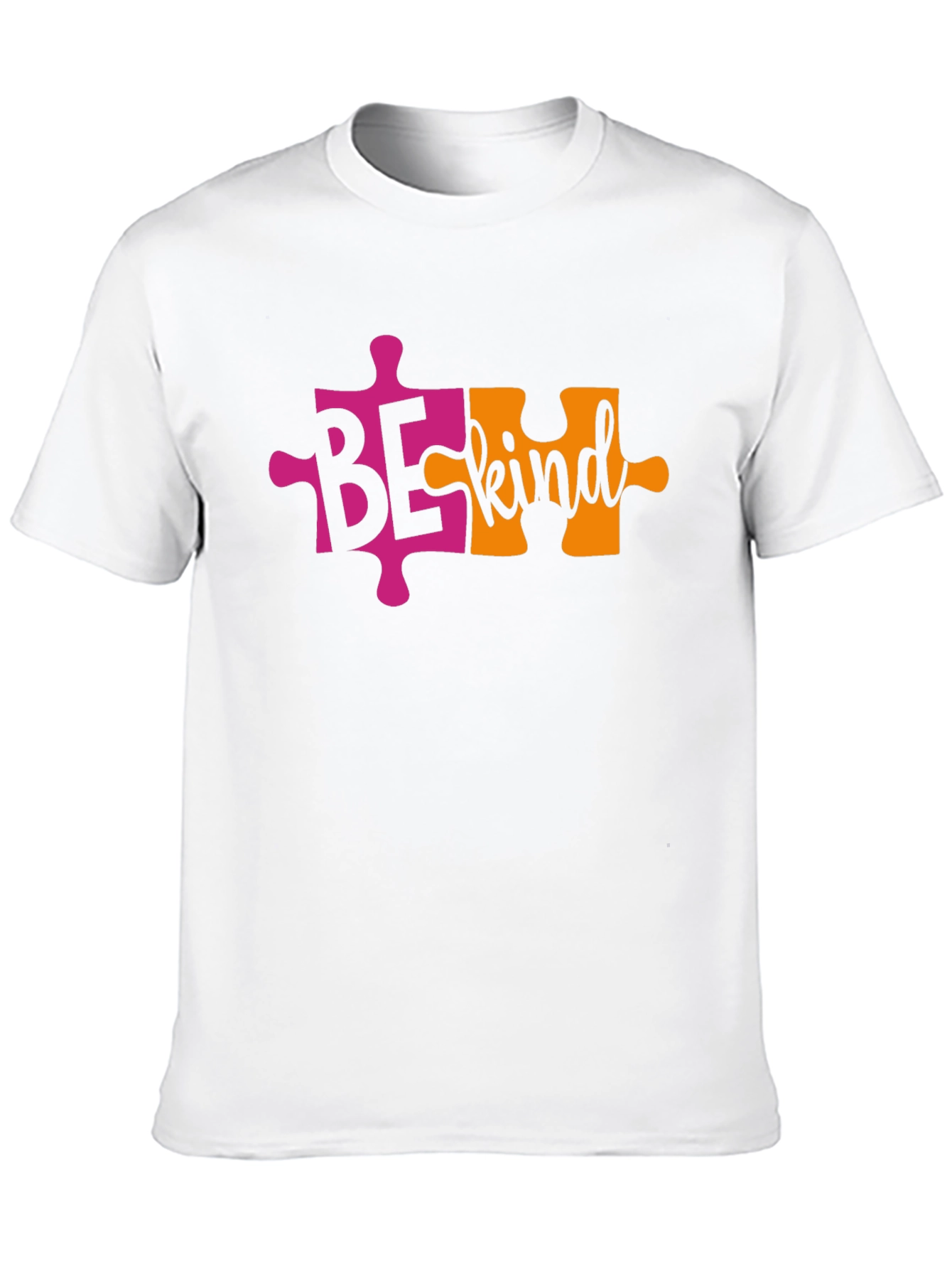 Be Kind Autism Awareness Puzzle Piece T-Shirt