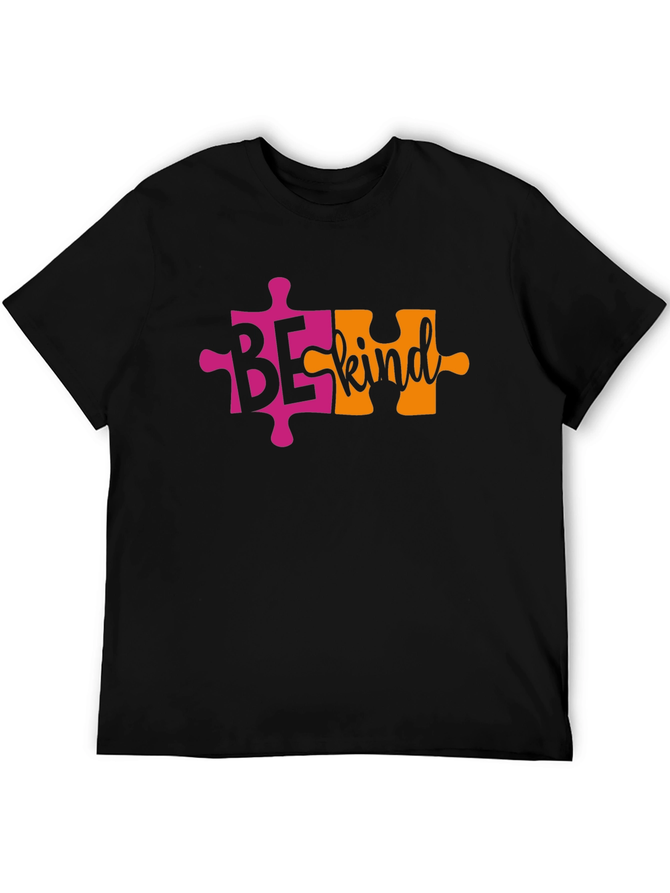 Be Kind Autism Awareness Puzzle Piece T-Shirt