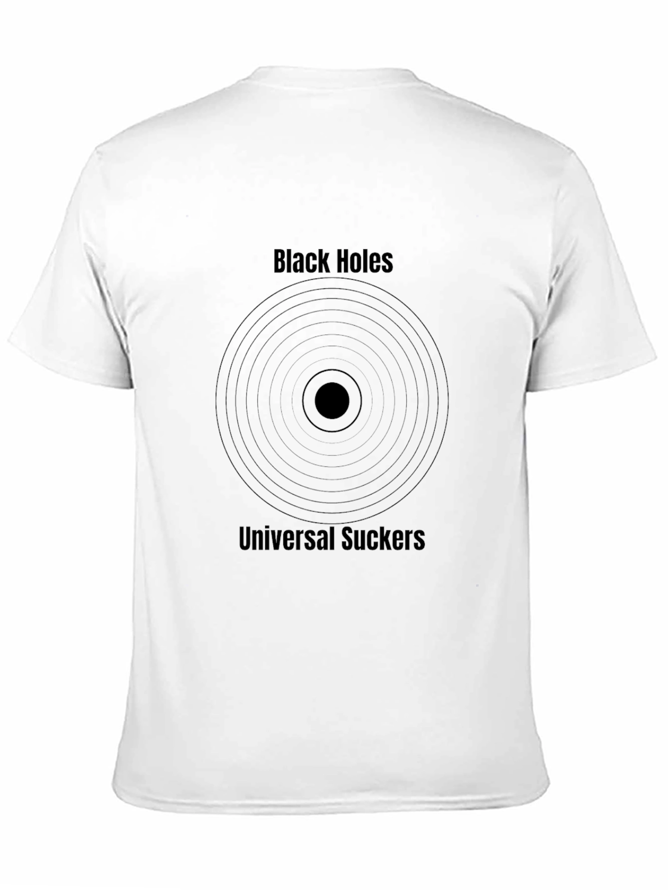 Black Holes Universal Suckers Graphic T-Shirt
