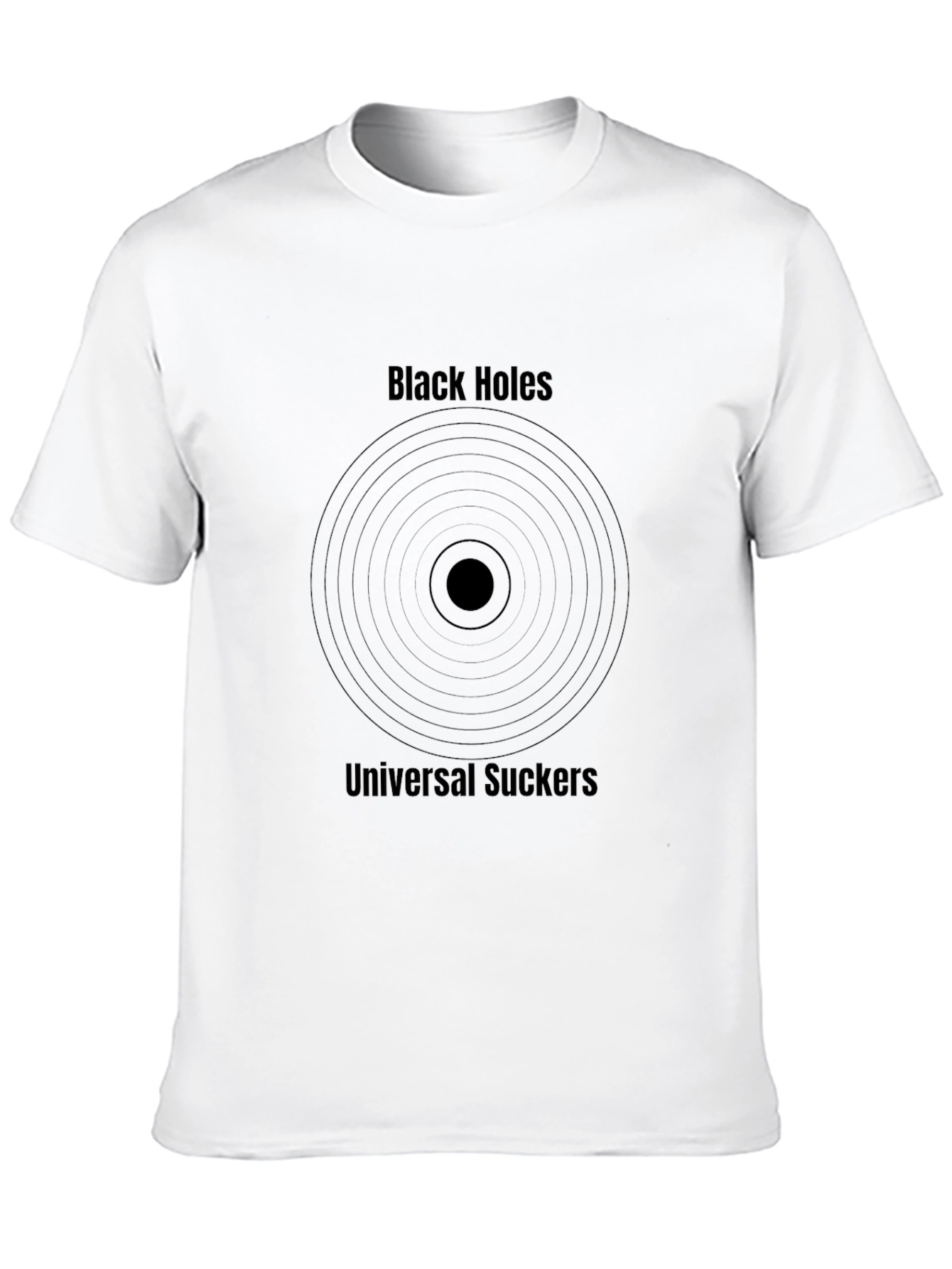 Black Holes Universal Suckers Graphic T-Shirt