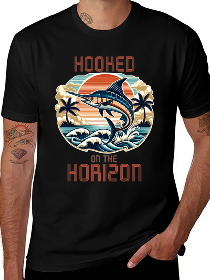 Hooked on the Horizon Graphic T-Shirt