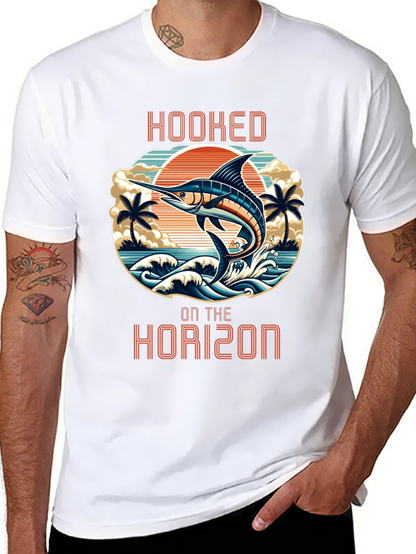 Hooked on the Horizon Graphic T-Shirt