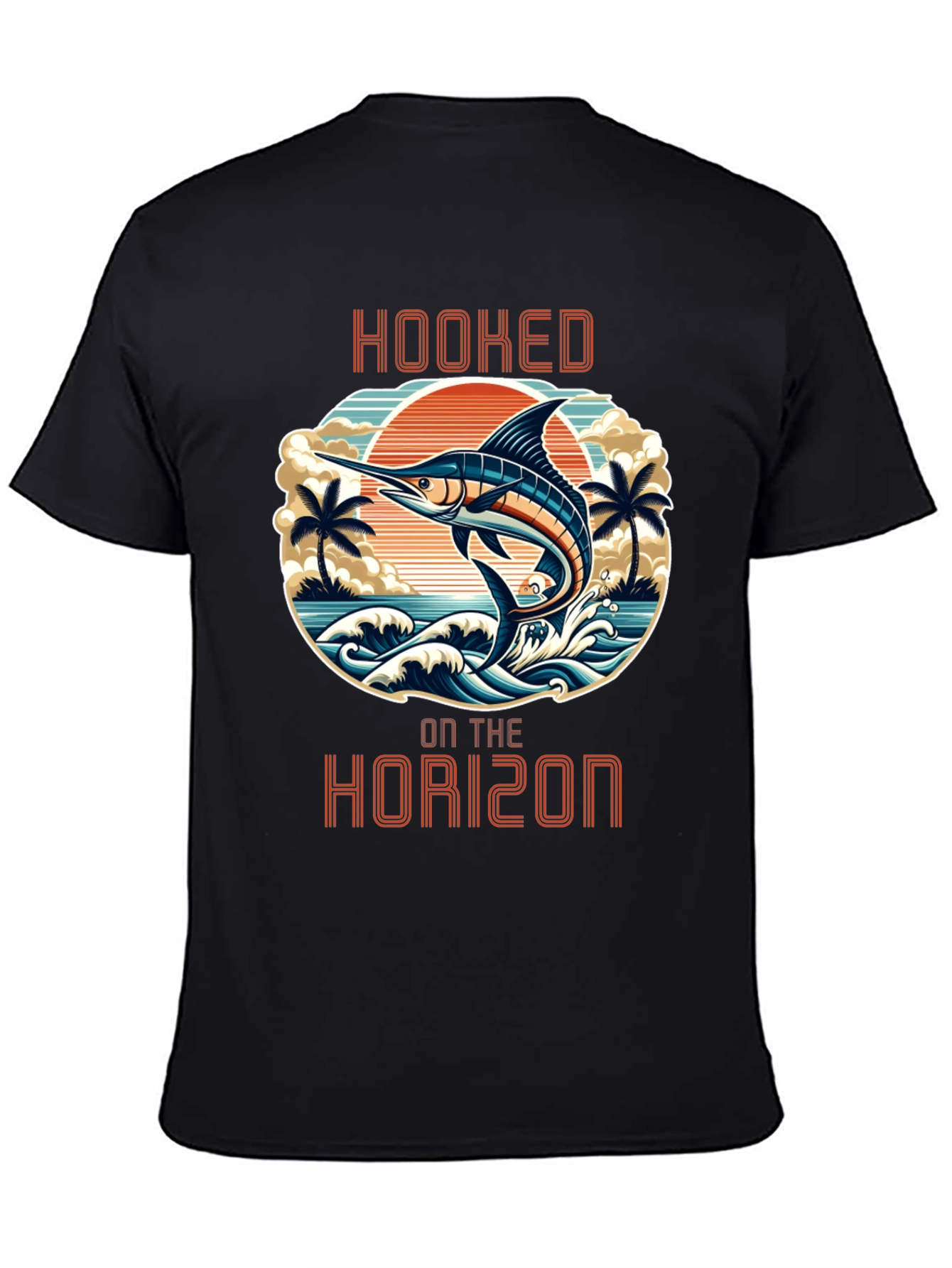 Hooked on the Horizon Graphic T-Shirt