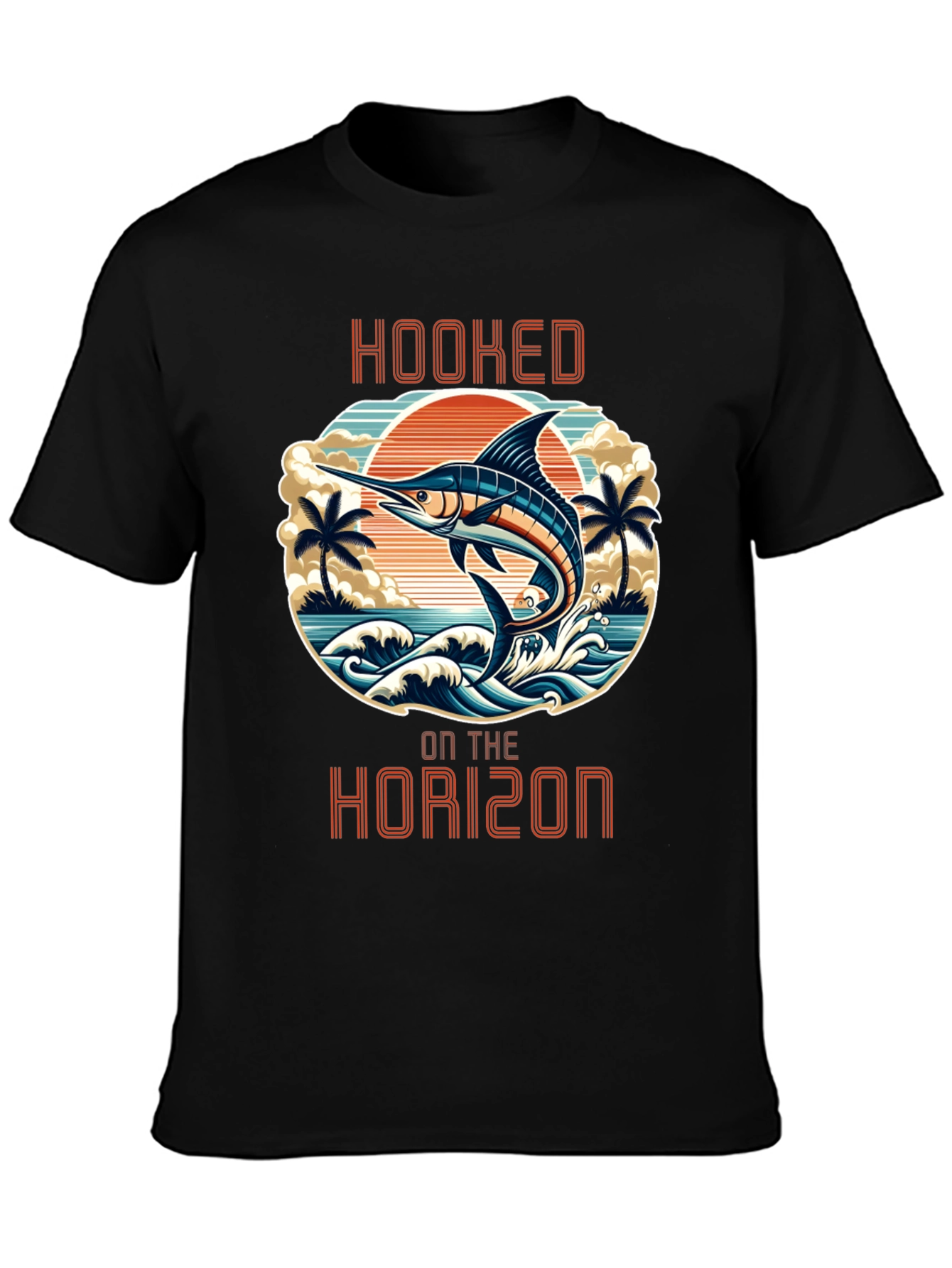 Hooked on the Horizon Graphic T-Shirt