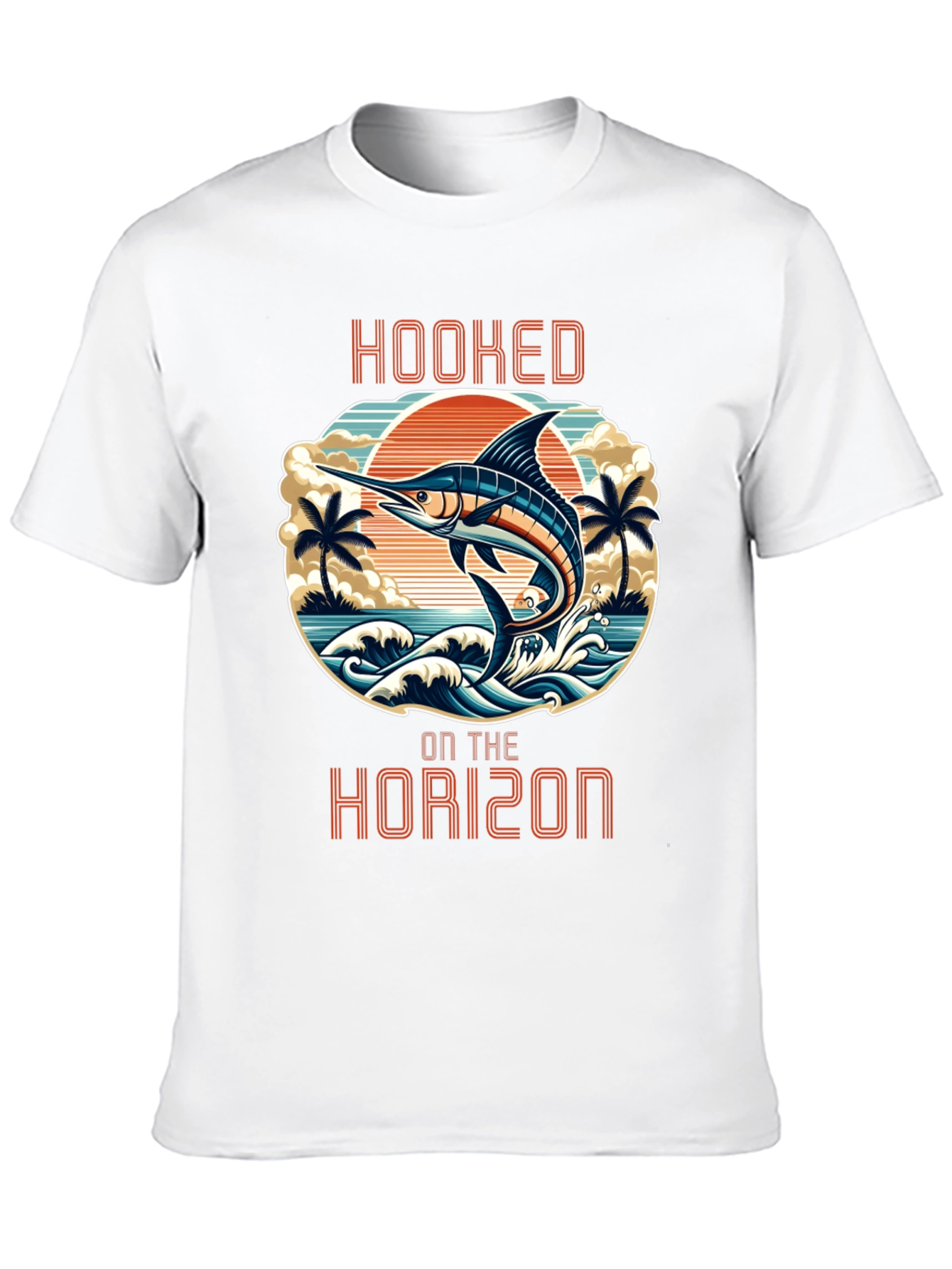 Hooked on the Horizon Graphic T-Shirt