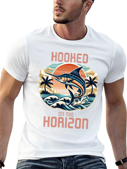 Hooked on the Horizon Graphic T-Shirt