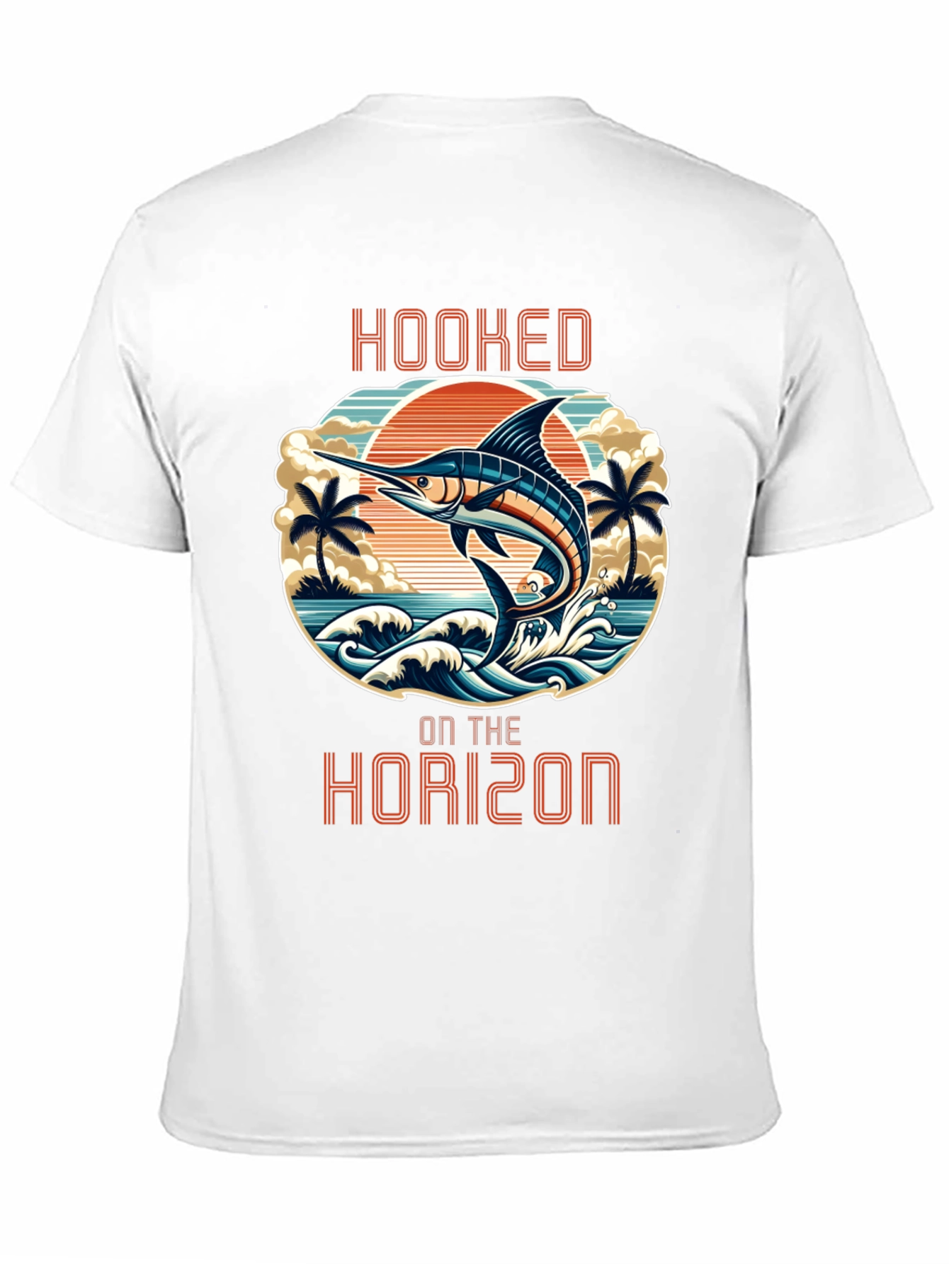 Hooked on the Horizon Graphic T-Shirt
