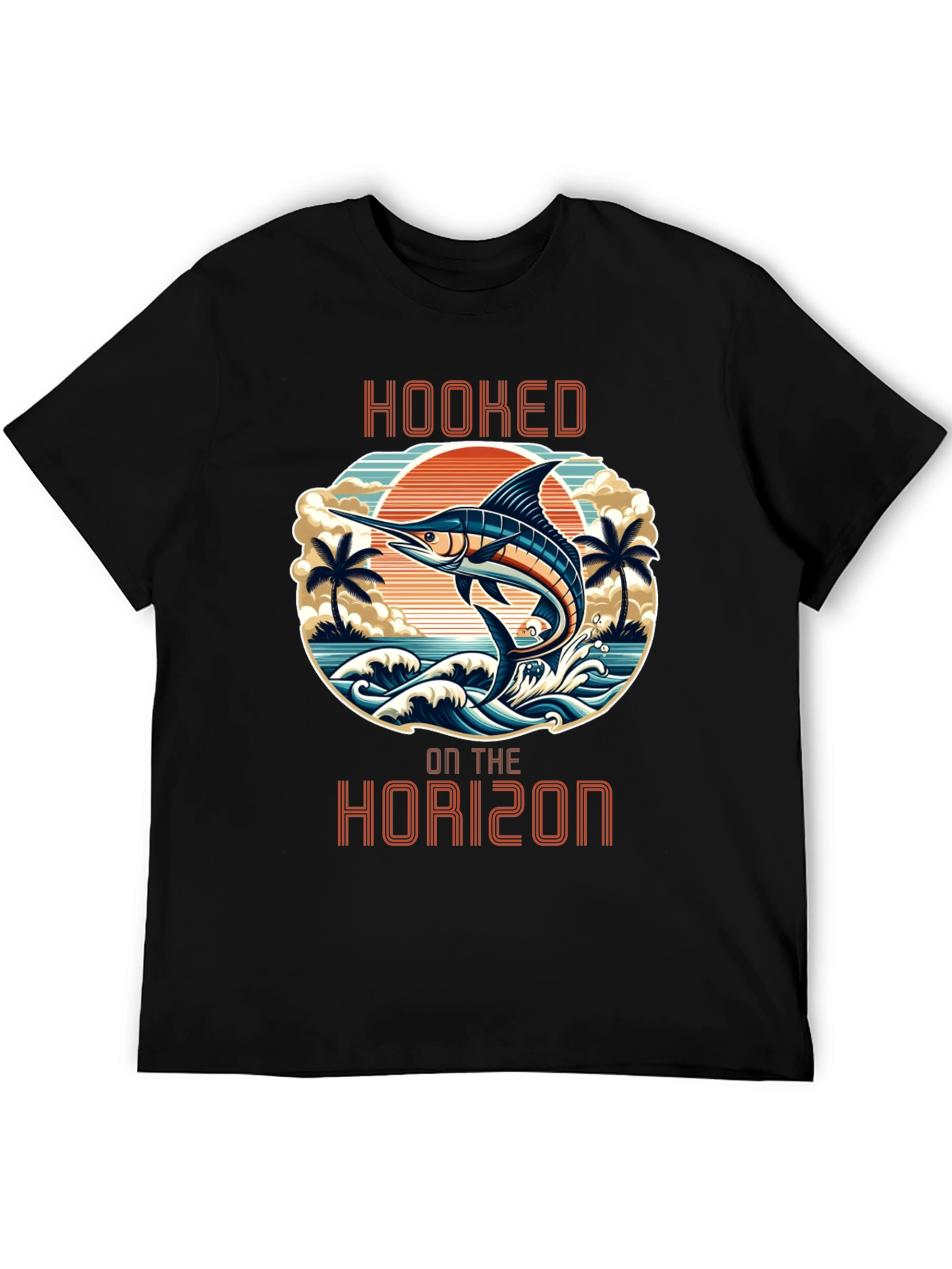 Hooked on the Horizon Graphic T-Shirt