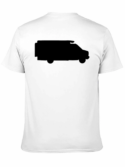 Black Van Graphic Tee - Mens Casual Shirt