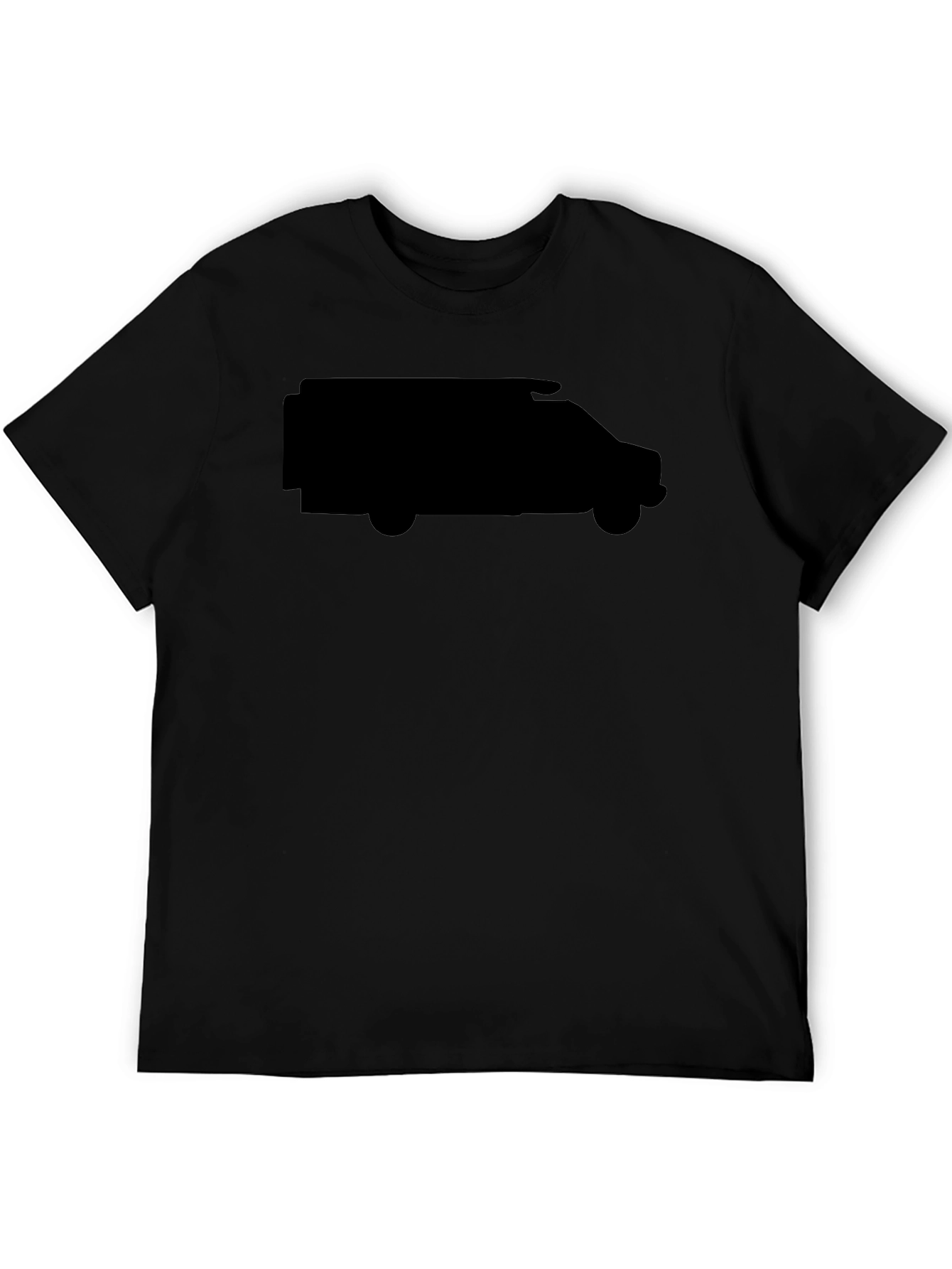 Black Van Graphic Tee - Mens Casual Shirt