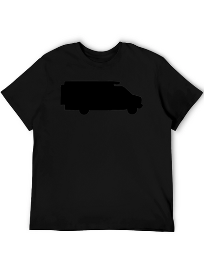 Black Van Graphic Tee - Mens Casual Shirt
