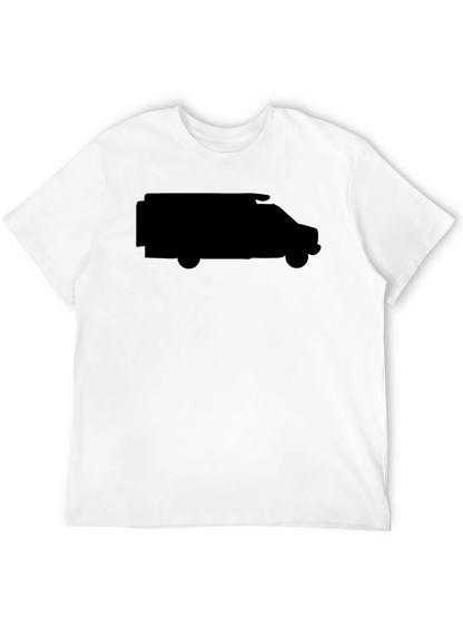 Black Van Graphic Tee - Mens Casual Shirt