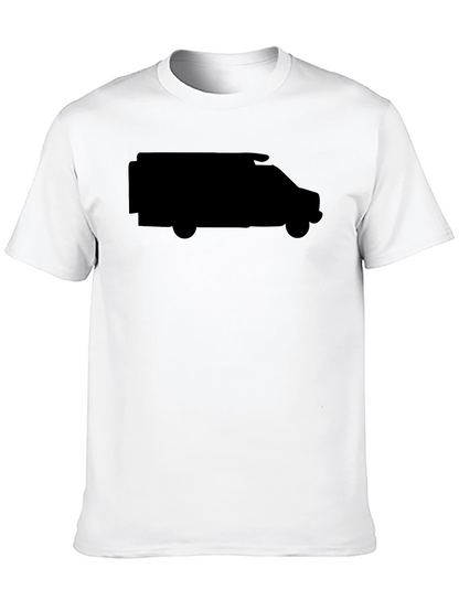 Black Van Graphic Tee - Mens Casual Shirt
