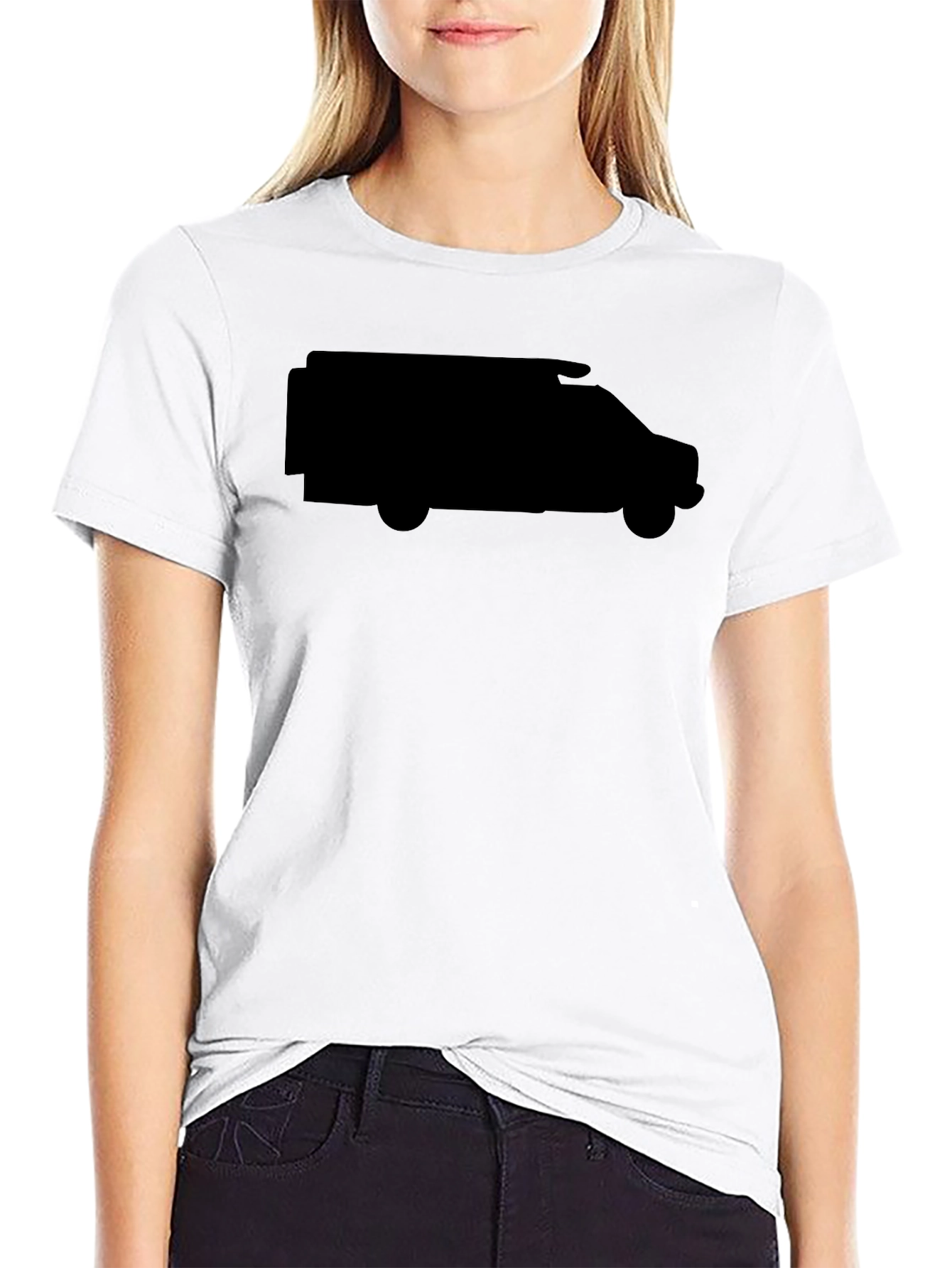 Black Van Graphic Tee - Mens Casual Shirt