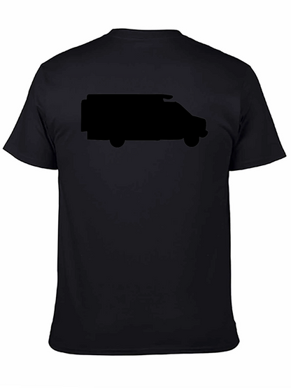 Black Van Graphic Tee - Mens Casual Shirt