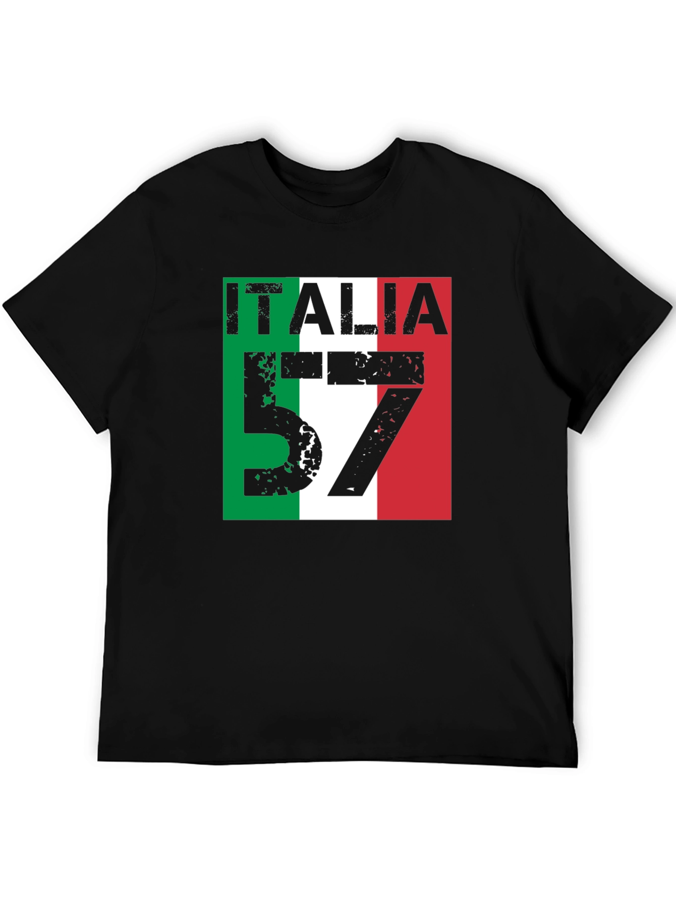 Italia 57 Mens Graphic Tee - Italian Pride T-Shirt