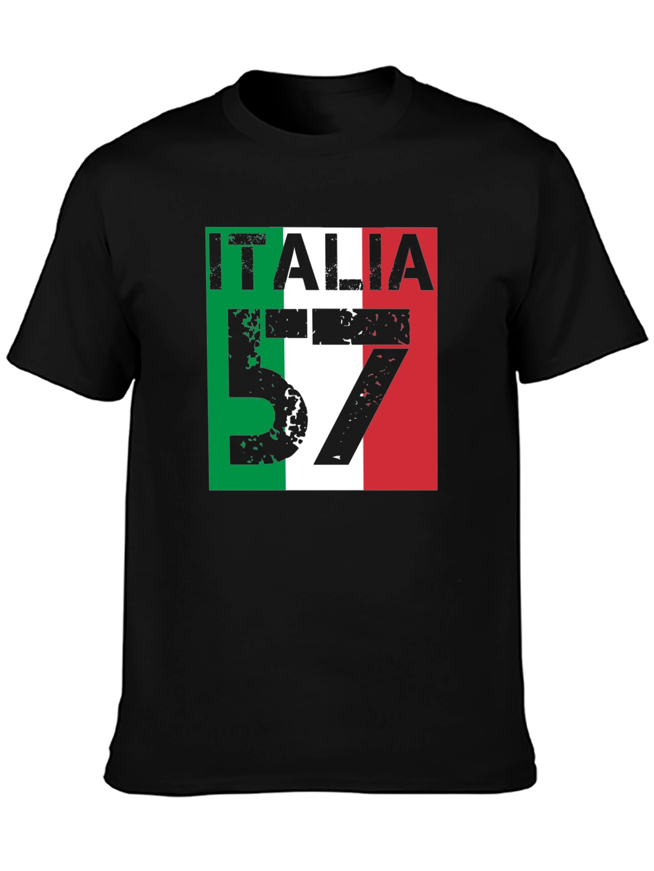 Italia 57 Mens Graphic Tee - Italian Pride T-Shirt