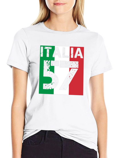 Italia 57 Mens Graphic Tee - Italian Pride T-Shirt