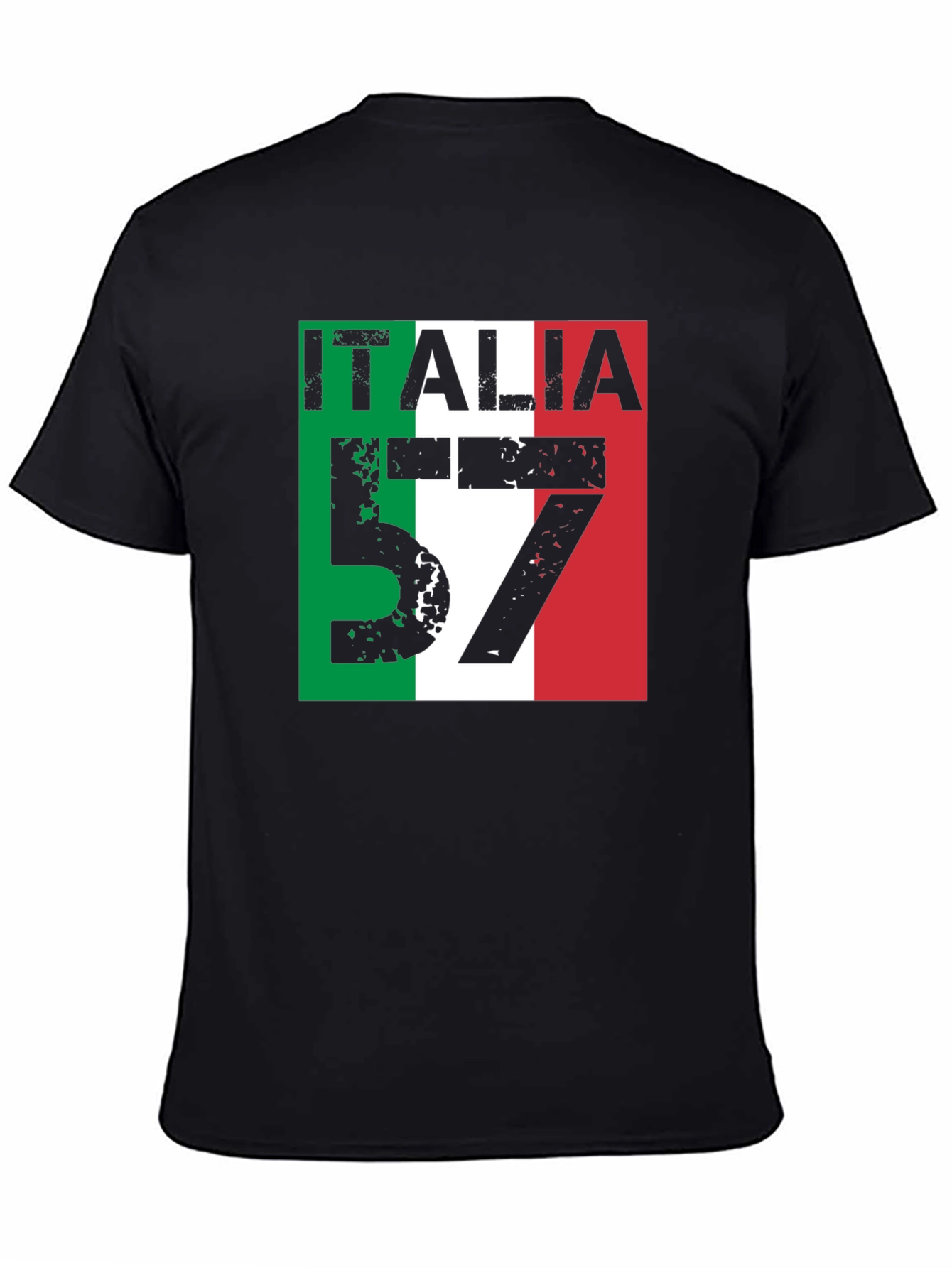 Italia 57 Mens Graphic Tee - Italian Pride T-Shirt