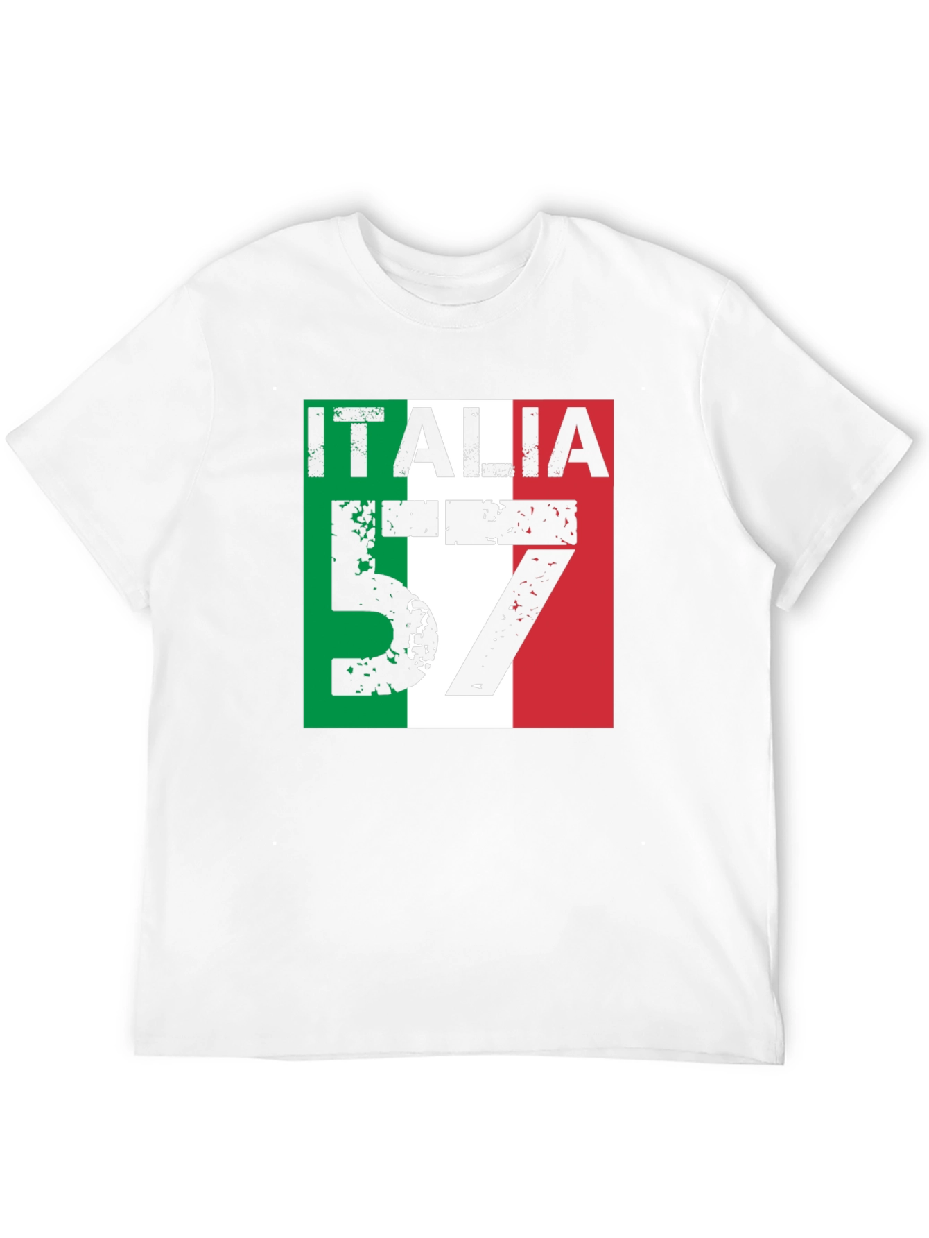 Italia 57 Mens Graphic Tee - Italian Pride T-Shirt