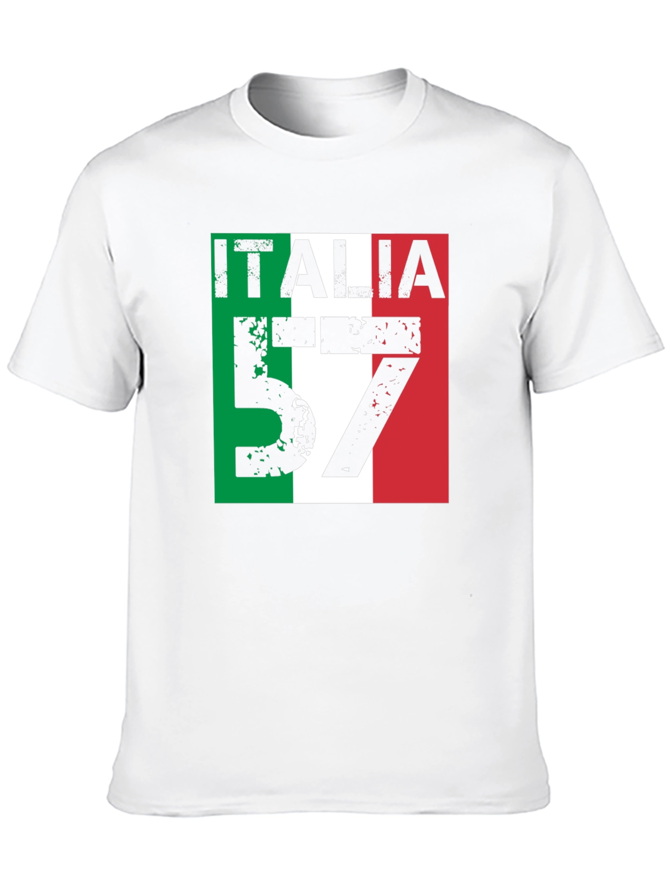 Italia 57 Mens Graphic Tee - Italian Pride T-Shirt