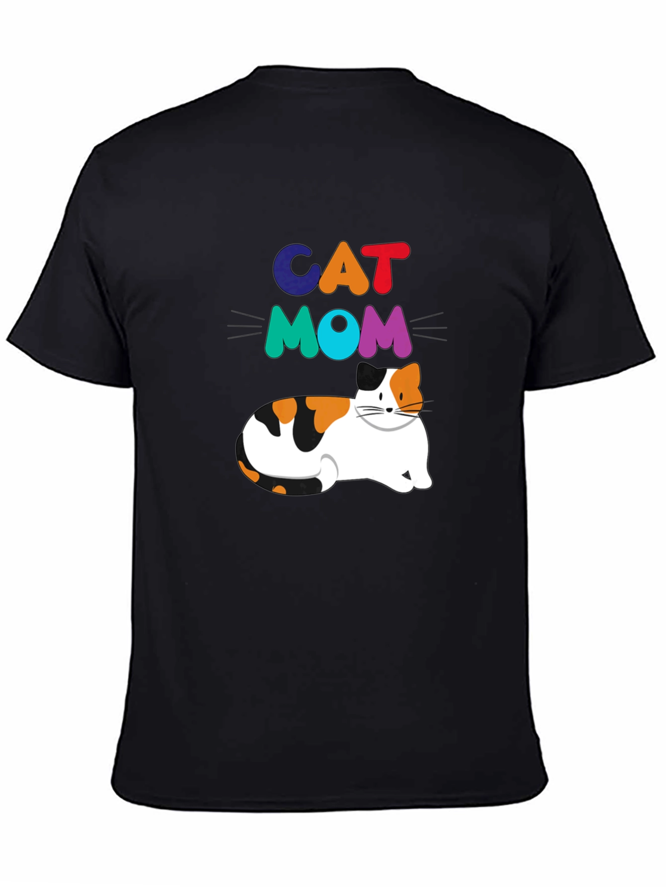 Cat Mom Graphic T-Shirt - Trendy Pet Lover Tee
