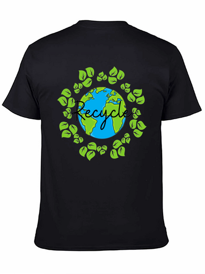 Earth Day Recycle T-Shirt - Eco Friendly Design