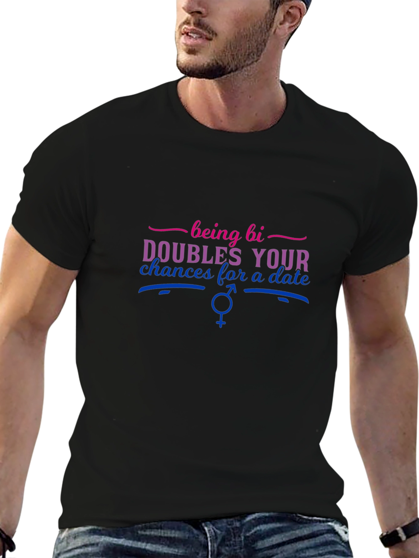 Being Bi Doubles Your Chances T-Shirt