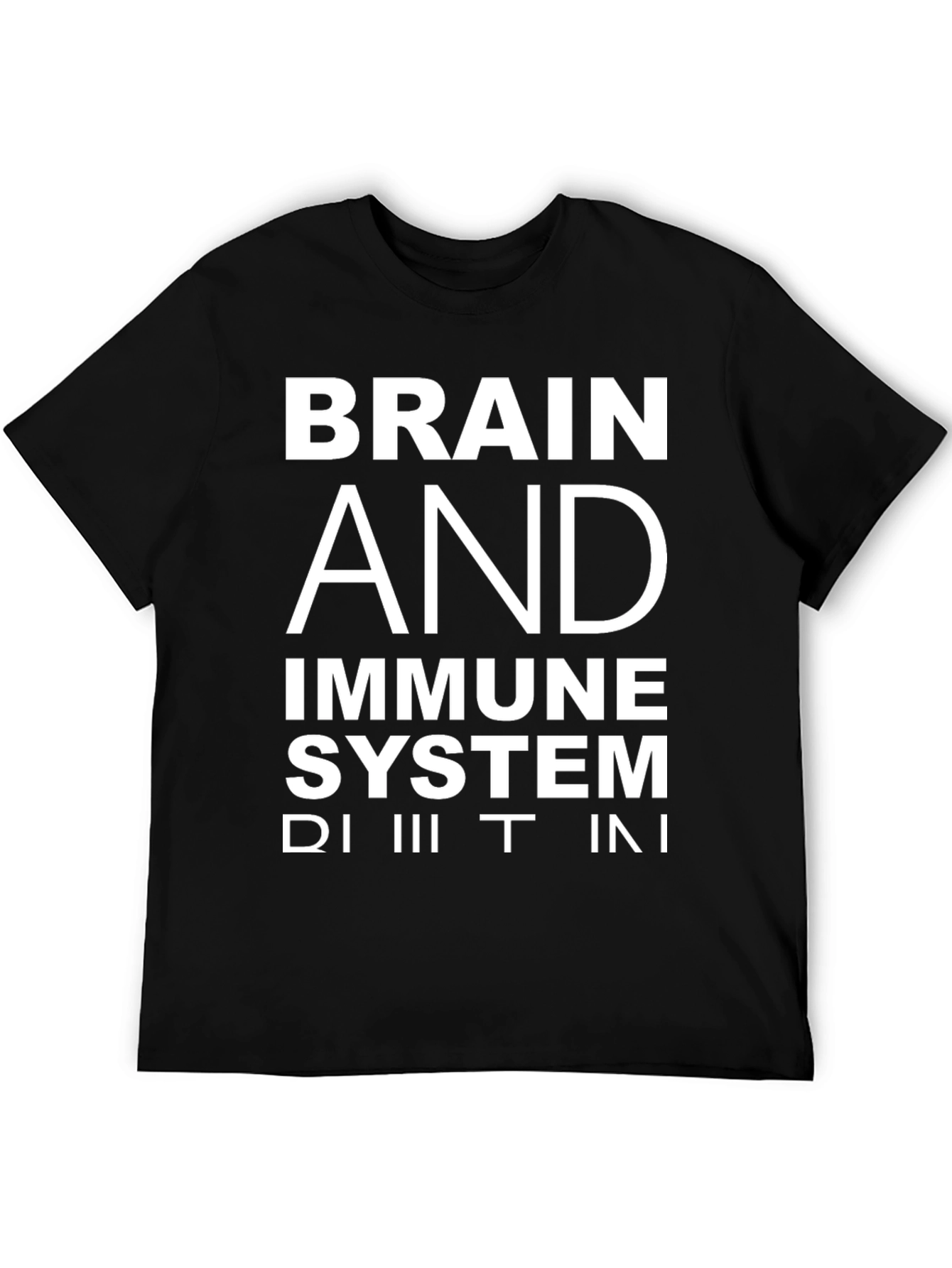 Brain and Immune System T-Shirt - Black